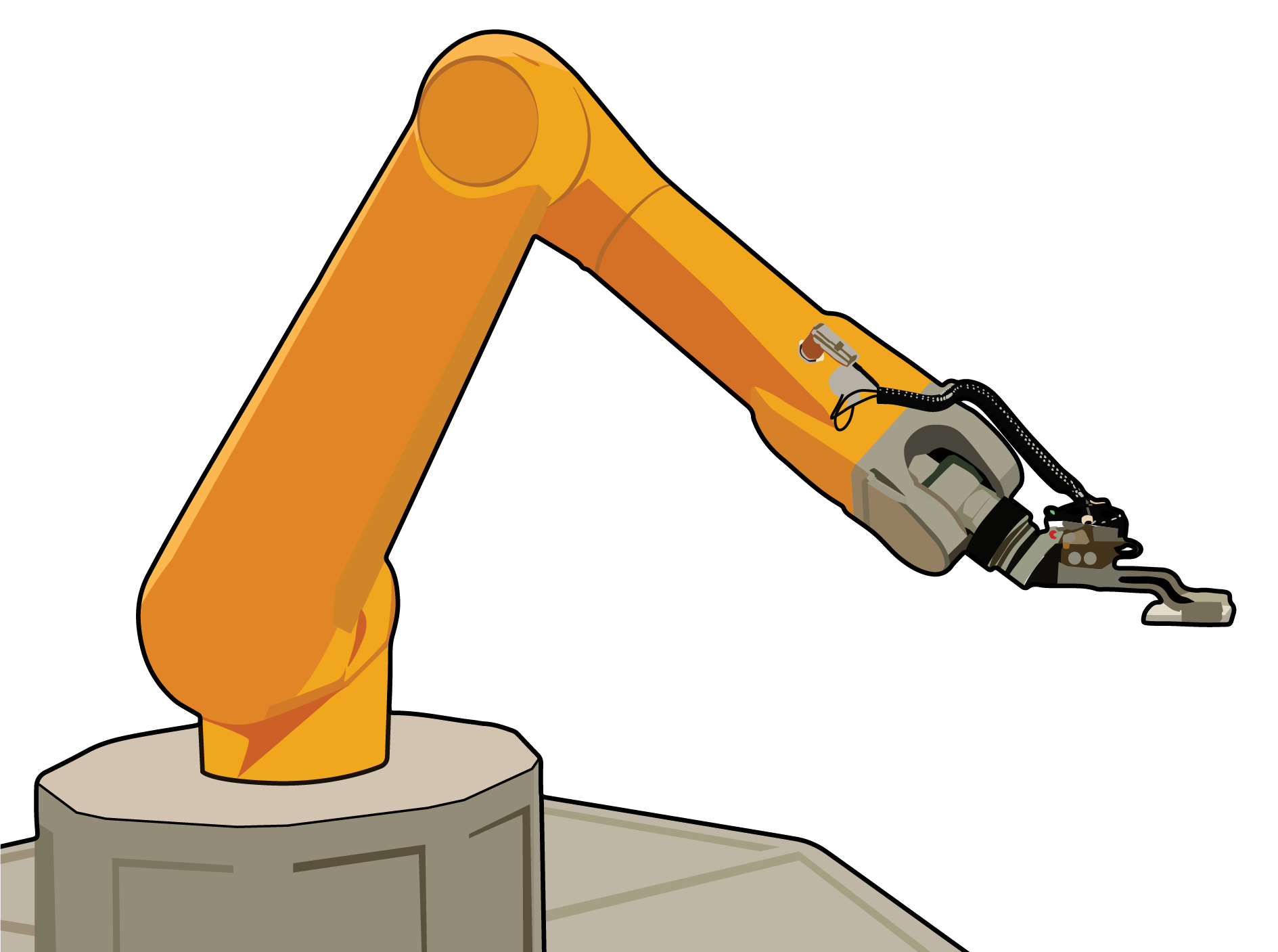 Robotic arm illustration from NIH BioArt